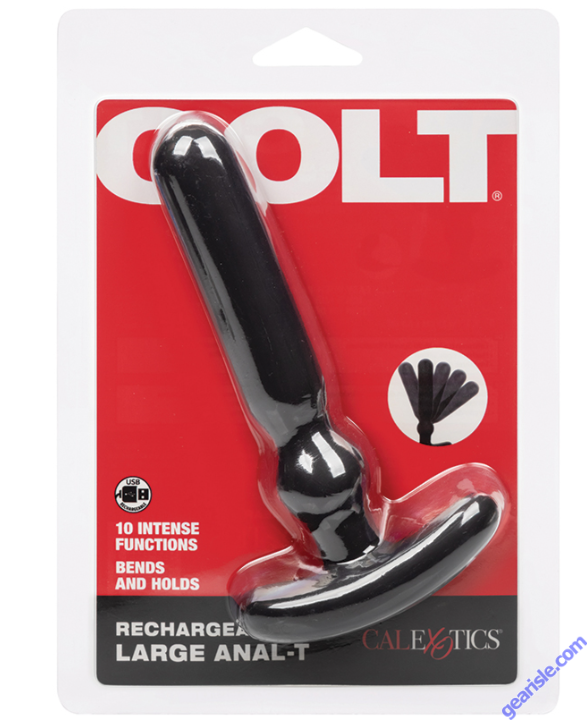 CalExotics Colt Rechargeable Anal T Large Plug Silicone Waterproof