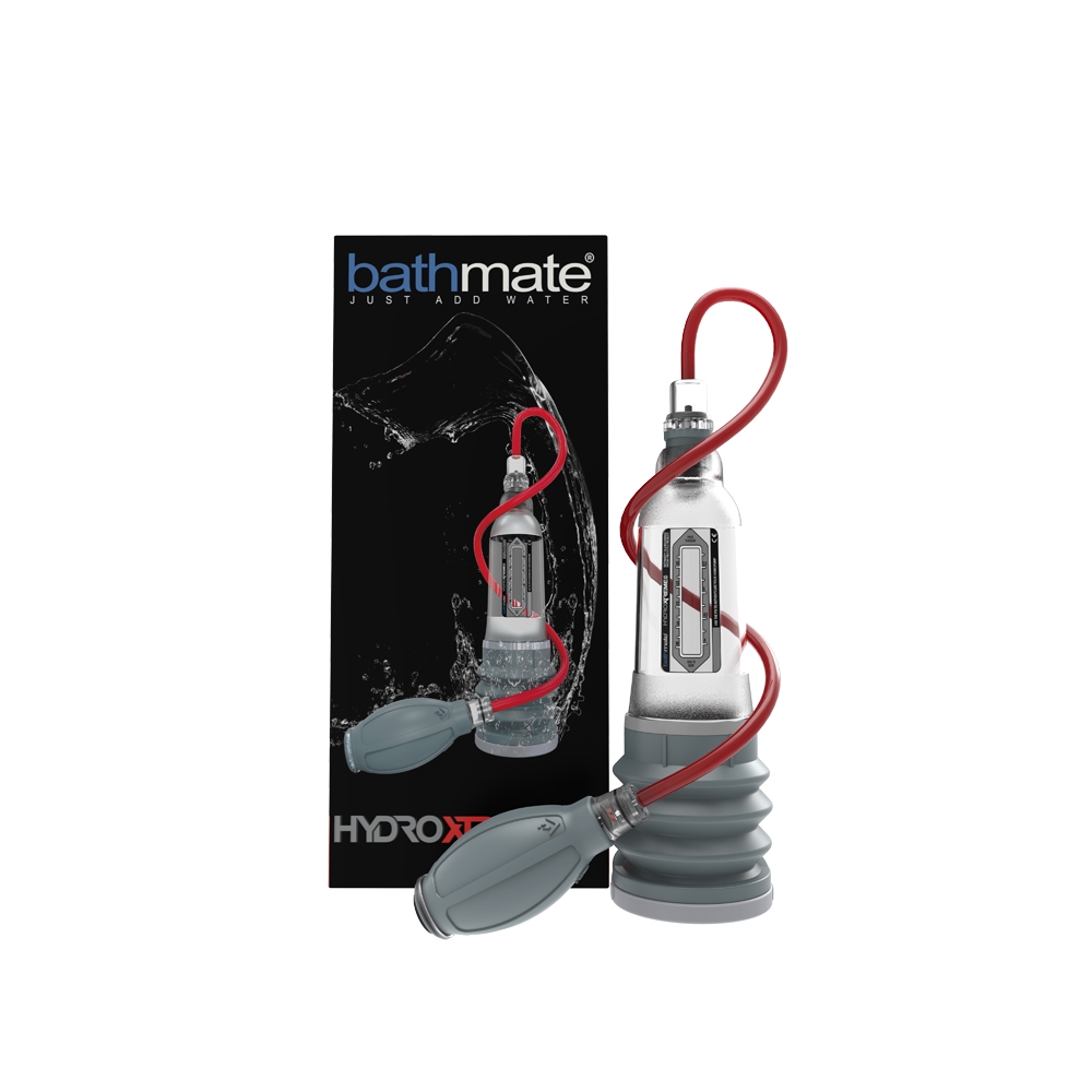 Bathmate HydroXtreme 5 water pump with handball vacuum attachment