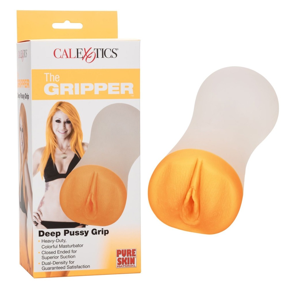 CalExotics The Gripper Deep Pussy closed-ended textured masturbator