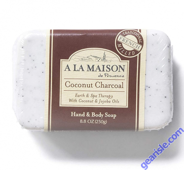 A LA MAISON Coconut Charcoal Bar Hand Soap Moisturizing