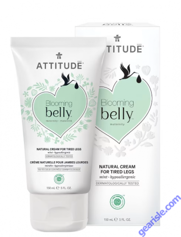 Blooming Belly Natural Cream For Tired Legs 5 fl oz Vegan Attitude Blooming Belly Natural Cream For Tired Legs 5 fl oz Vegan Attitude