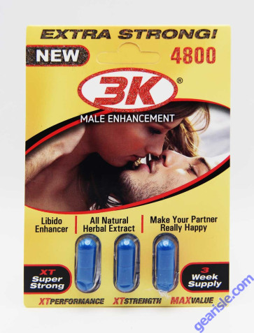 3K Blue 4800 XT Male Sexual Enhancement Pill