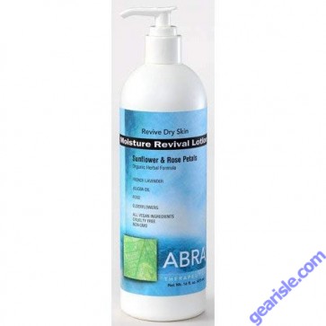 Moisture Revival Lotion 16 Oz Sunflower Rose Petals Abra Therapeutics 