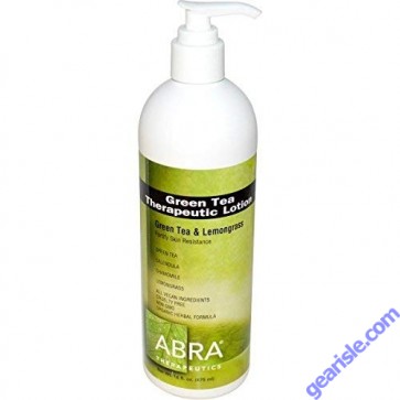 Green Tea Lotion 16 Oz Organic Herbal Extracts Abra Therapeutics Green Tea Lotion 16 Oz Organic Herbal Extracts Abra Therapeutics