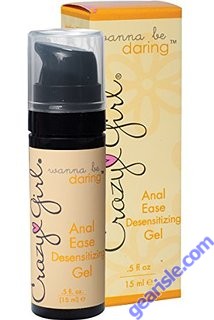 Crazy Girl Wanna Be Daring Anal Ease Desensitizing Gel .5 oz