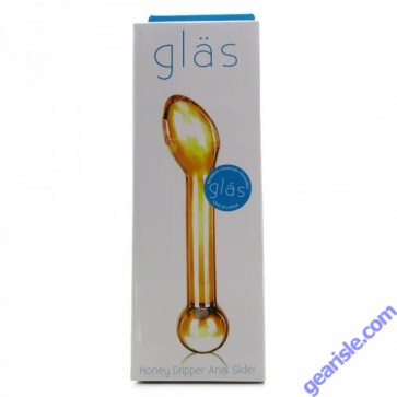 Glas Handmade Honey Dripper Anal Slider