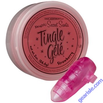 Secret Santa Tingle Gele-Strawberry