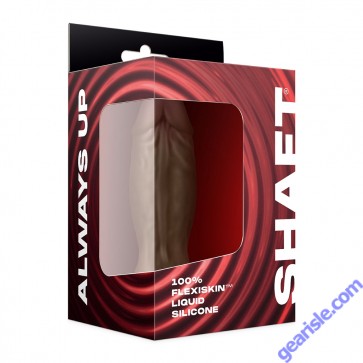 Shaft Realistically Shaped Bullet Vibrator Oak Silicone box