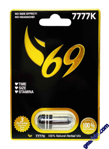 Black 69 7777k Male Sexual Enhancement Pill
