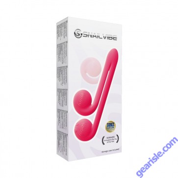Vibrator Snail Vibe Pink Wand Massager Freedom Novelties box