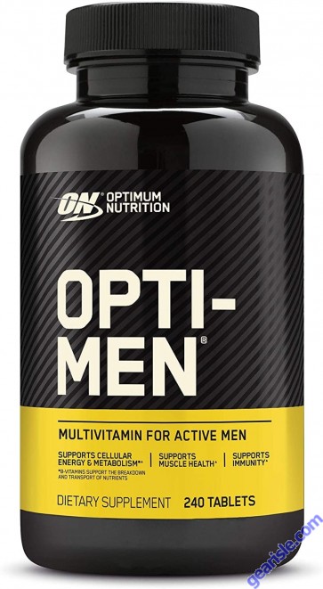 Optimum Nutrition Opti Men Multivitamin For Active Men front