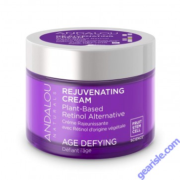 Rejuvenating Plant Based Retinol Alternative Cream Andalou Naturals solo Rejuvenating Plant Based Retinol Alternative Cream Andalou Naturals solo