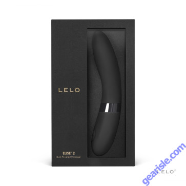Lelo Elise 2 Black Dual Motors Luxury Rechargeable Vibrator box