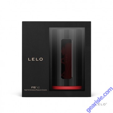 Lelo F1S V2X Waterproof Masturbator Sleeve Bluetooth App Red box