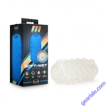 Blush M For Men Soft Wet Reversible Orb Frosted Pocket Stroker box