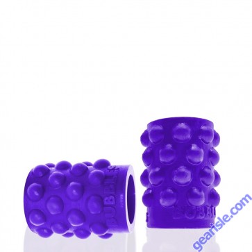 Oxballs Bubbles Silicone Nipsuckers Eggplant
