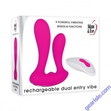 Adam & Eve Rechargeable Dual Entry Vibe box
