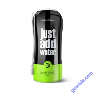 Happy Ending Just Add Water Shower Lifelike Pussy Stroker box