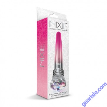Nixie Jewel Classic Pink Ombre Glow Vibrator Waterproof Led Base box