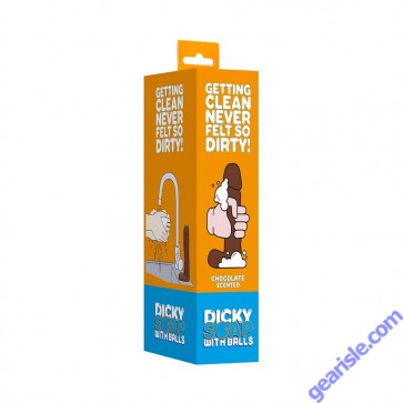 Dicky Soap Balls Chocolate Scented 18cm Shots Toys box