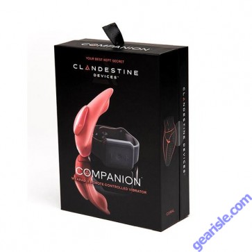 Clandestine Companion Vibrator Coral Smart Watch Remote Control box