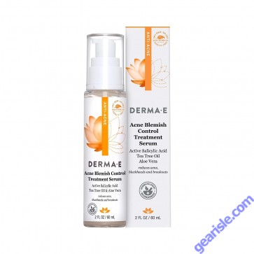 Acne Blemish Control Treatment Serum 2 Oz Vegan Derma E box