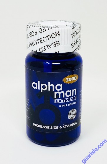 Alpha Man Extreme 3000 Bottle 6 Count Pills