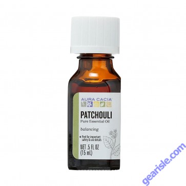Aura Cacia Balancing Patchouli Essential Oil Bottle