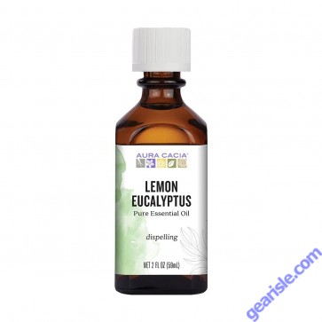 Aura Cacia Lemon Eucalyptus Essential Oil - 2 fl oz
