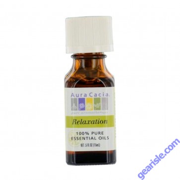 Aura Cacia Relaxation Essential Oil Blend bottle