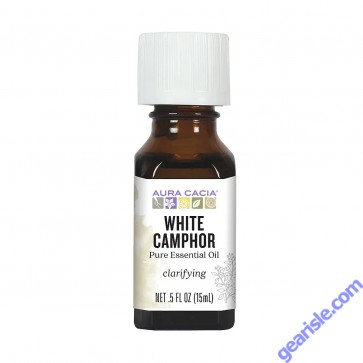 Aura Cacia White Camphor Essential Oil Bottle Aura Cacia White Camphor Essential Oil Bottle