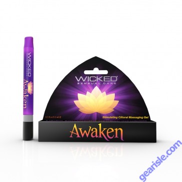 Clitoral Massaging& Warming Awaken Stimulating Gel 0.3 Oz