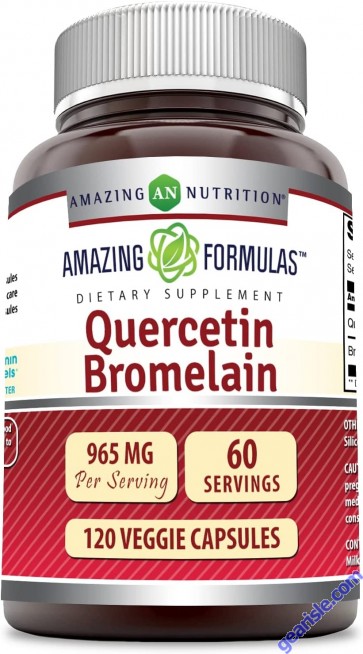 Quercetin Bromelain 120 Veggie Capsules Joint Health Amazing Formulas Quercetin Bromelain 120 Veggie Capsules Joint Health Amazing Formulas