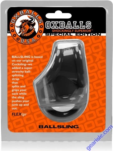 Ballsling Ball Split Sling Black boxed