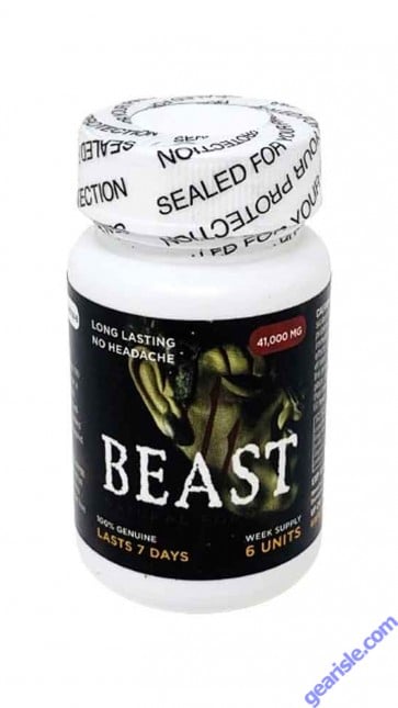 Beast 41000 Male Sexual 6 Pills Bottle