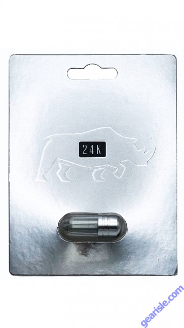 Platinum 10K Rhino Male Enhancement Silver Pill