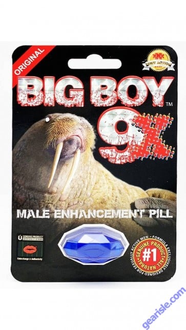 Big Boy 9X Triple Maximum Enhancement Pill for Men