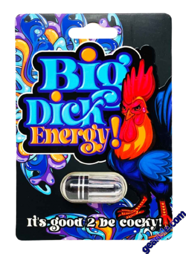 Big Dick Energy Male Enhancement Black Capsules