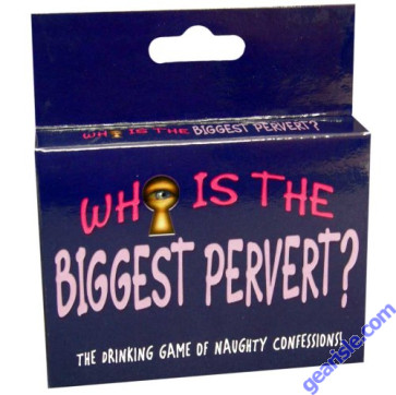 Who Is The Biggest Pervert Sexy Game Card