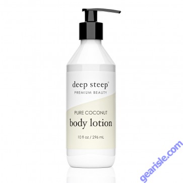 Pure Coconut Vegan Body Lotion 10 Oz Deep Steep Premium Beauty