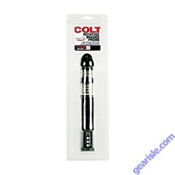 Rotating Beaded Probe 8.5 Black Colt (Dildo)