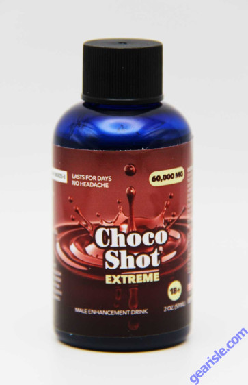 Choco Shot Extreme product label