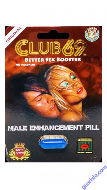 Club 69 Better Sex Booster 1250mg Men Sex Pill by SX Power Co
