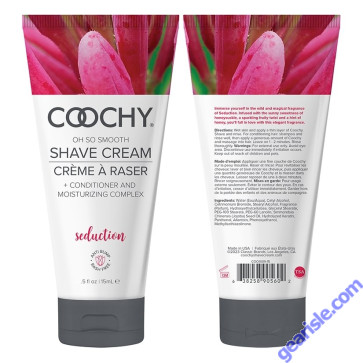 Coochy Shave Cream-Seduction 0.5 fl oz