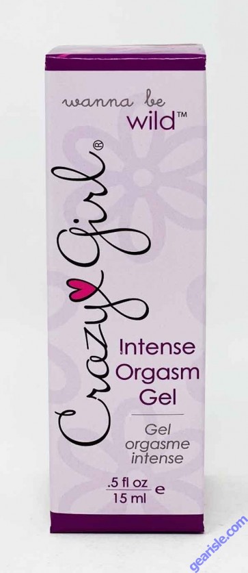 Crazy Girl Wanna Be Wild Intense Orgasm Gel 0.5 Oz 15 ml