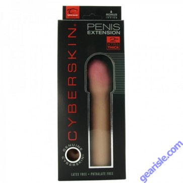 CyberSkin 2 Xtra Thick Penis Extension Light Color