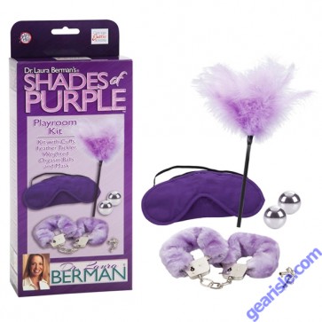 Dr. Laura Berman Shades of Purple Playroom Kit Cal Exotic