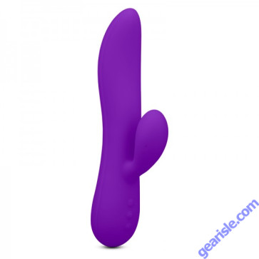 Selfie Toy Drill Vibrator Purple Intimate Waterproof Rechargeable Silicone