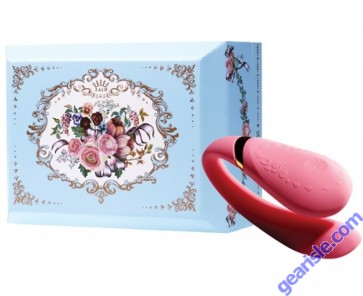 Zalo Versailles Fanfan Couples Vibrator Rouge Pink box