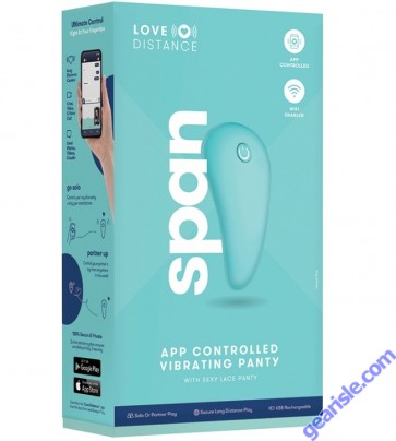 Love Distance Span App Controlled Vibrating Panty box